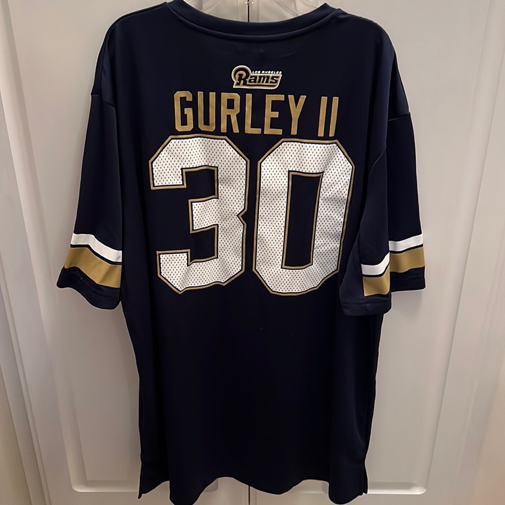 Todd Hurley II Los Angeles Rams NFL Players Home Jersey Large Team Apparel XL